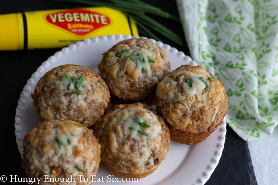 Vegemite and Cheddar Muffins — Hungry Enough To Eat Six
