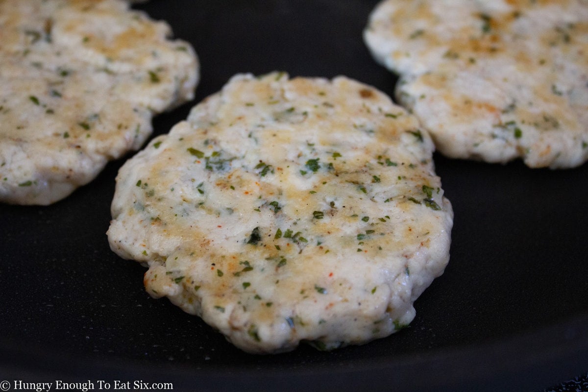 Ground Chicken Sausage Patties — Hungry Enough To Eat Six