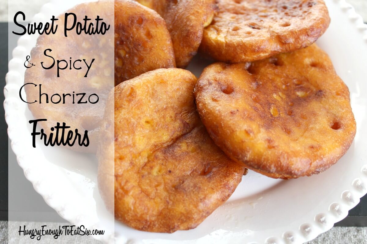 These savory fritters have a lovely combination of sweet and spicy flavors. 