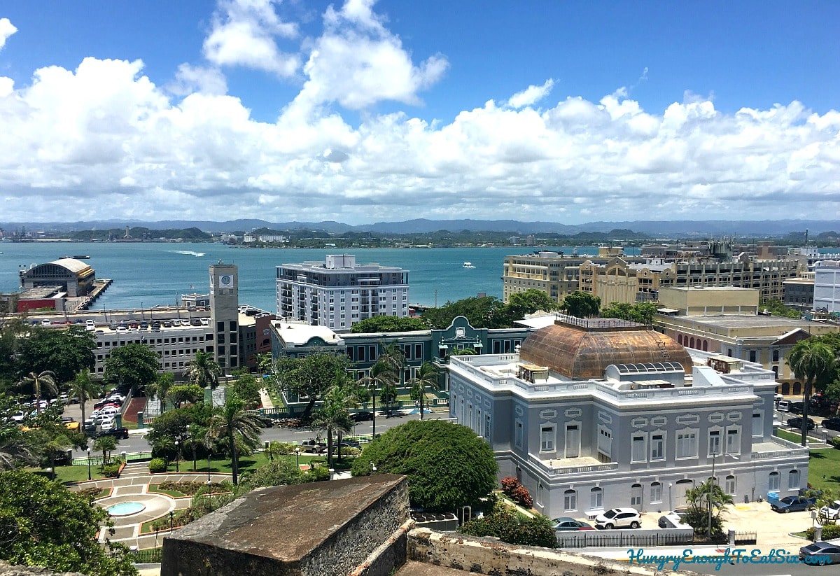 View of port at Old San Juan