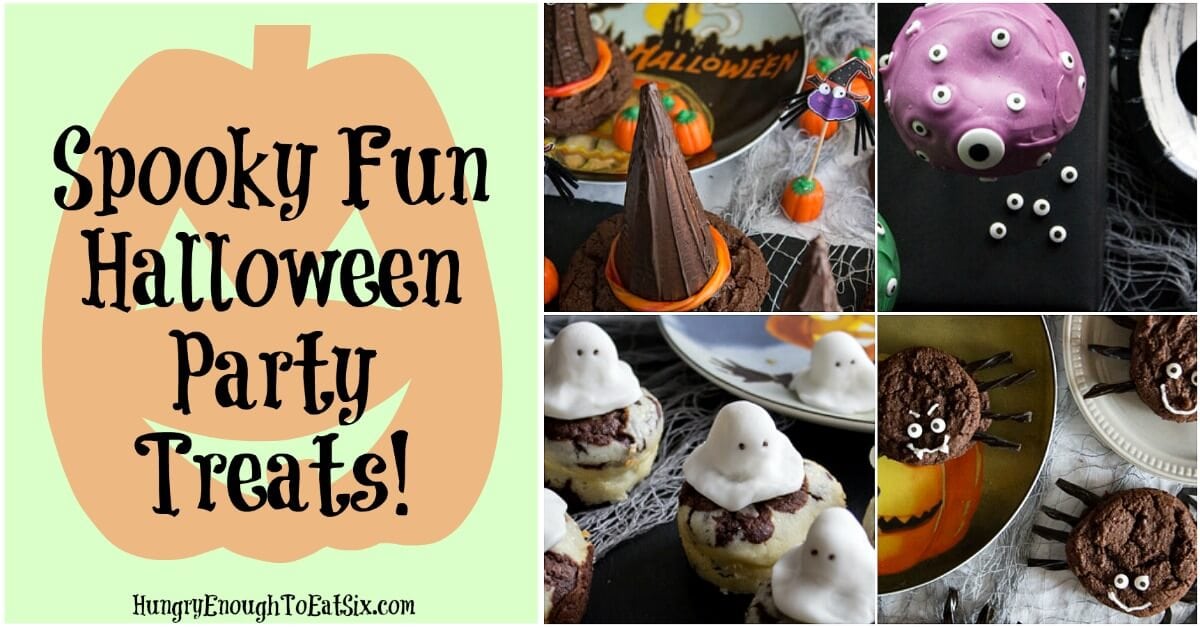 These sweet and spooky treats are perfect for a kids Halloween party or celebration, and are also fun to make with your kids!