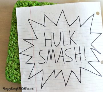 avengers-themed-treats-hulk-crispy-rice-treats-hungryenoughtoeatsix