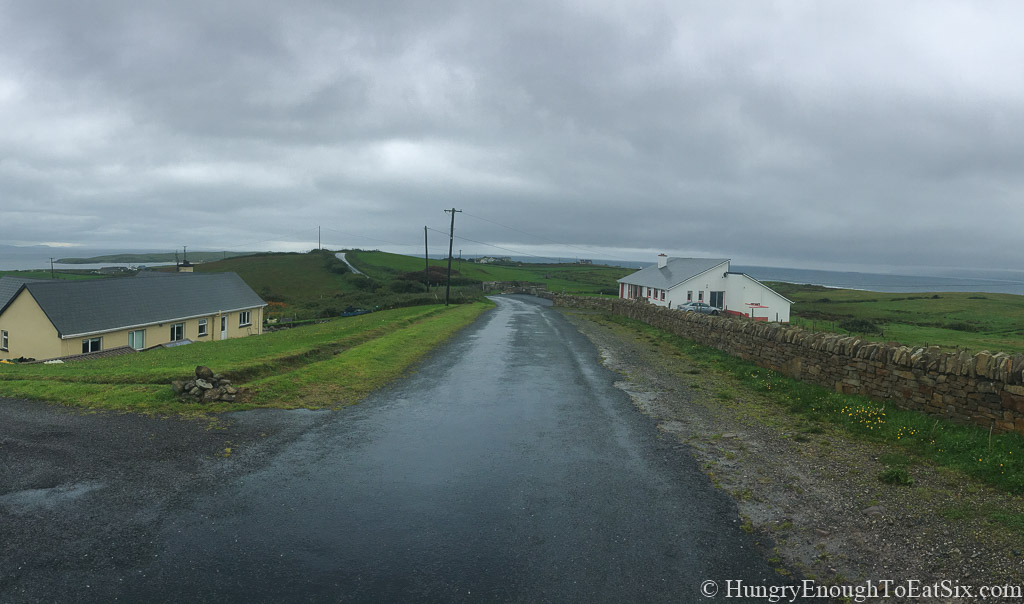 Image of road out to St. John's Point, Donegal