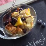Image of a bowl of bread pudding