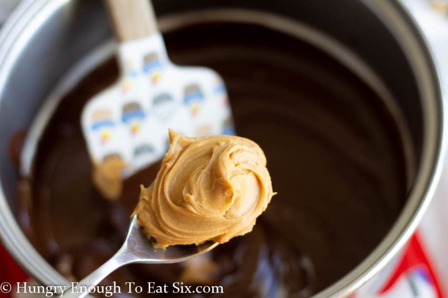 spoonful of peanut butter