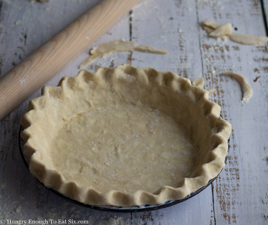 How To Make A Flaky Buttery Pie Crust From Scratch Hungry Enough To Eat Six