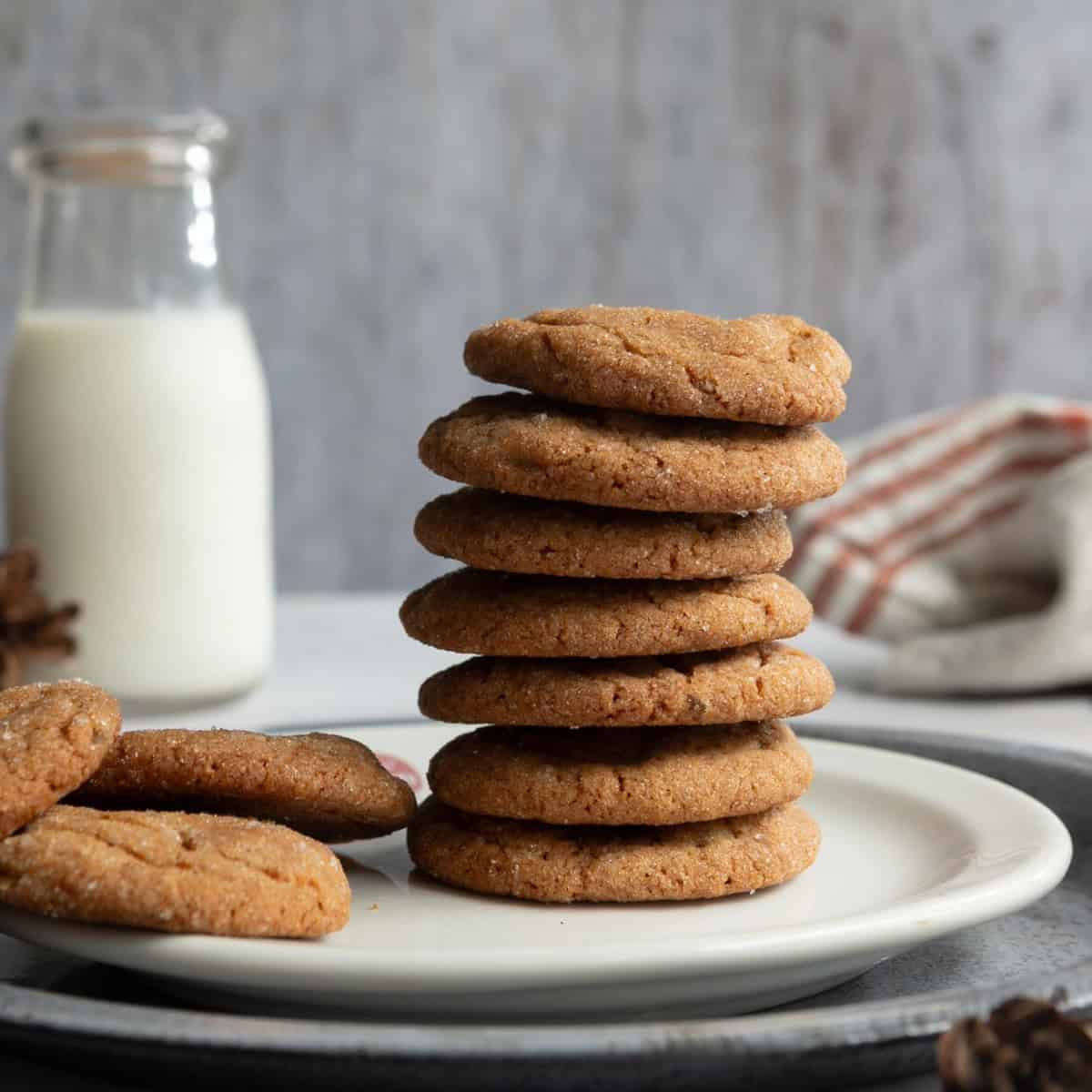 Ginger Cookies, with Candied Ginger — Hungry Enough To Eat Six