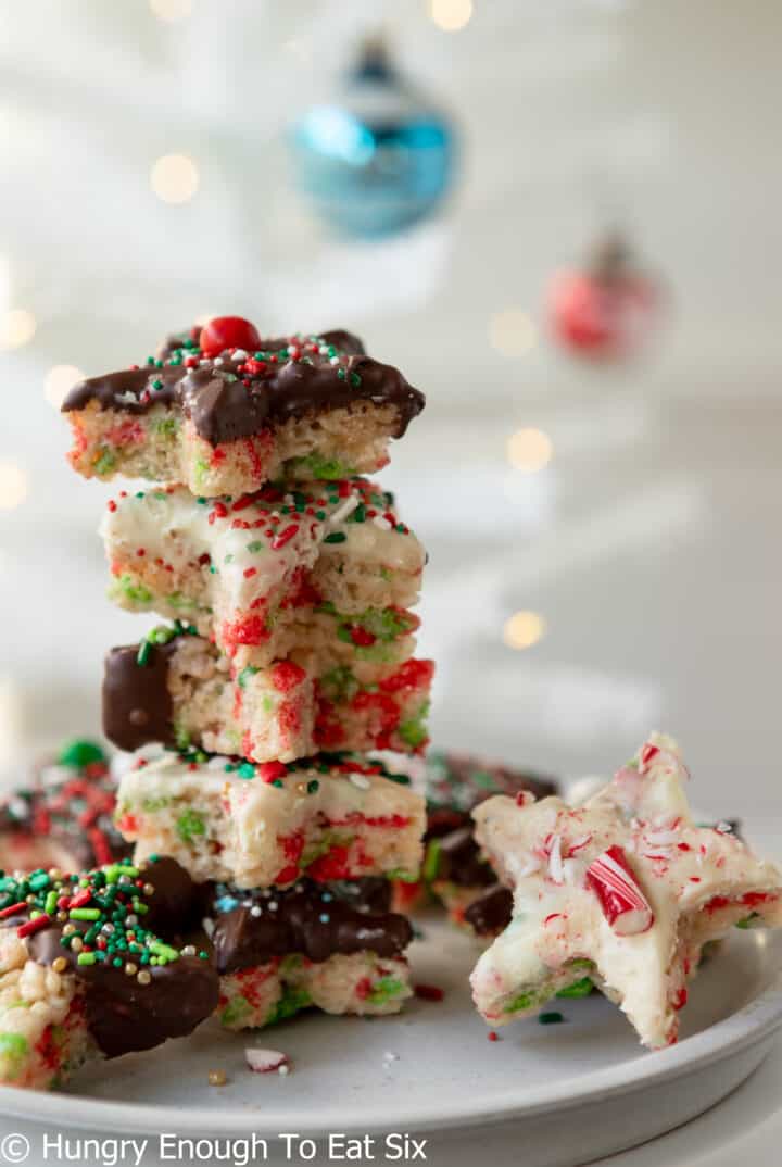 Christmas Rice Krispie Treats — Hungry Enough To Eat Six
