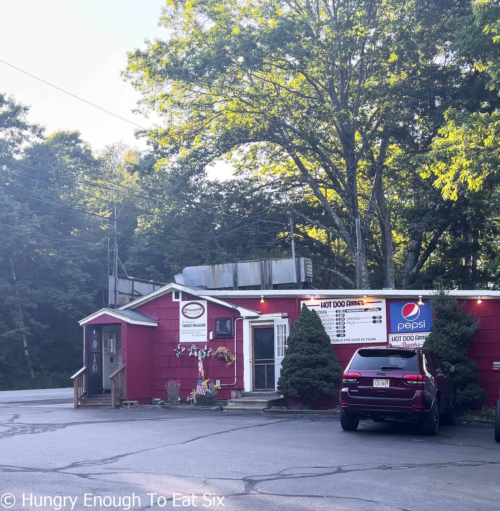 Hot Dog Annies, a central MA hot dog stand.